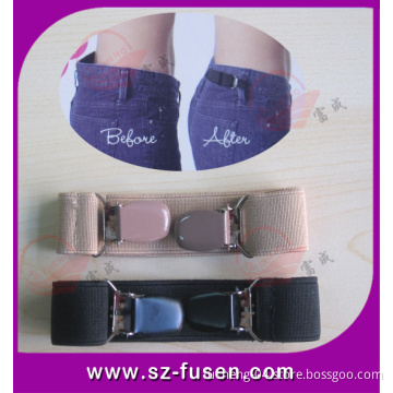 Elastic Pants Strap with Metal Buckle